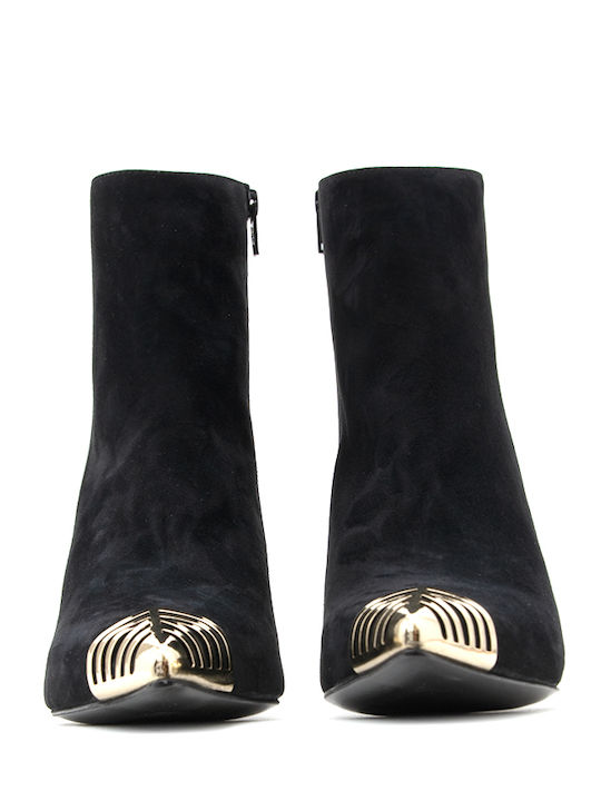 Suede Women's Ankle Boots Black