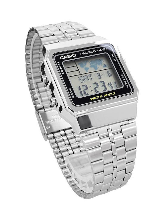 Casio Ceas Baterie cu Brățară metalică