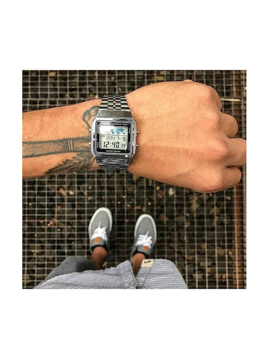 Casio Ceas Baterie cu Brățară metalică