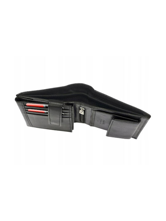 Herren Brieftasche Klassiker Schwarz
