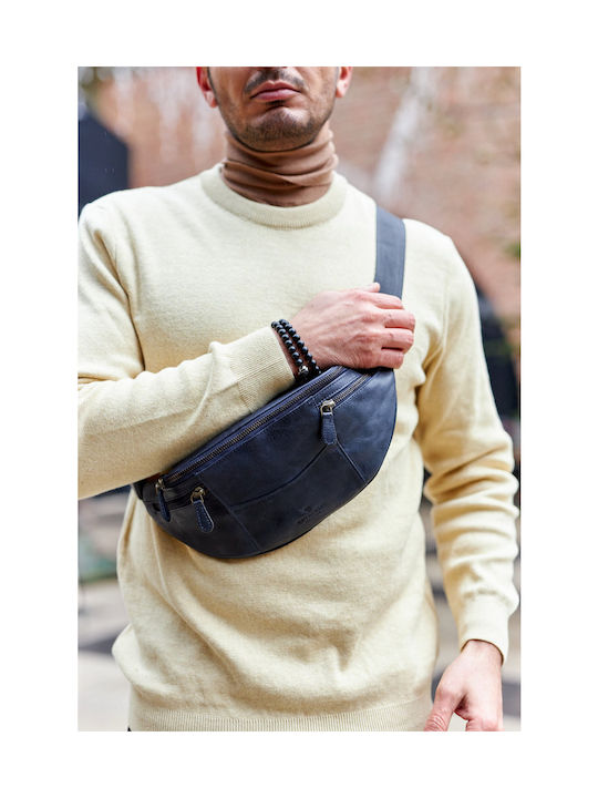 Herren Bum Bag Gürtel Beige