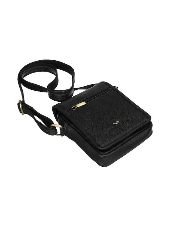 Leder Herrentasche Schulter / Crossbody
