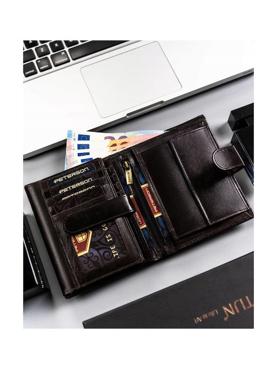 Men's Leather Card Wallet with RFID