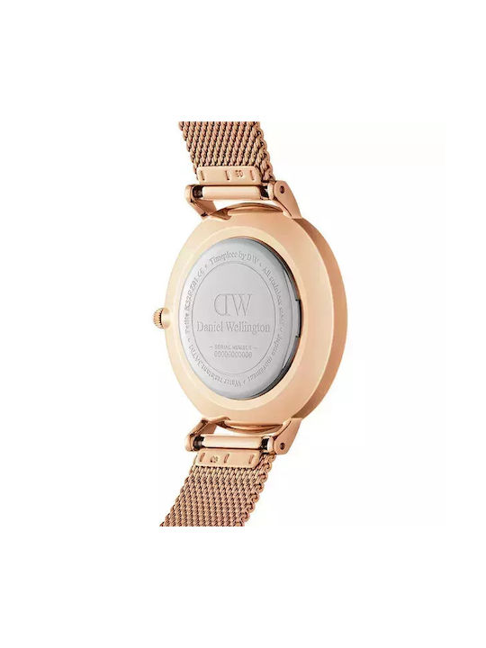 Daniel Wellington Petite Unitone Womens Watch 36mm Battery with Metal Bracelet
