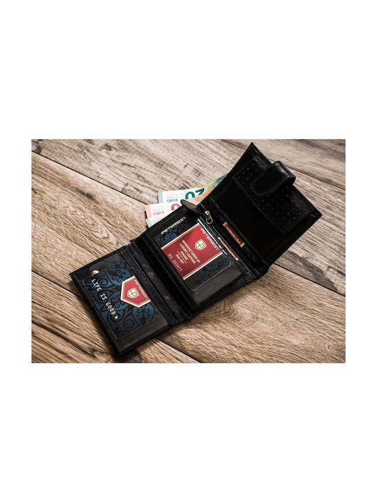 Leder Herren Geldbörse Karten mit RFID