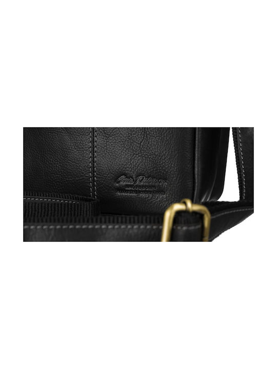 Leather Men's Bag Shoulder / Crossbody Black