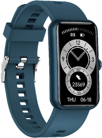 Rubicon SR032F Smartwatch με Παλμογράφο (Σκούρο Πράσινο)