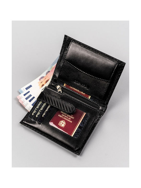 Кожен Мъжки Портфейл За Карти С RFID