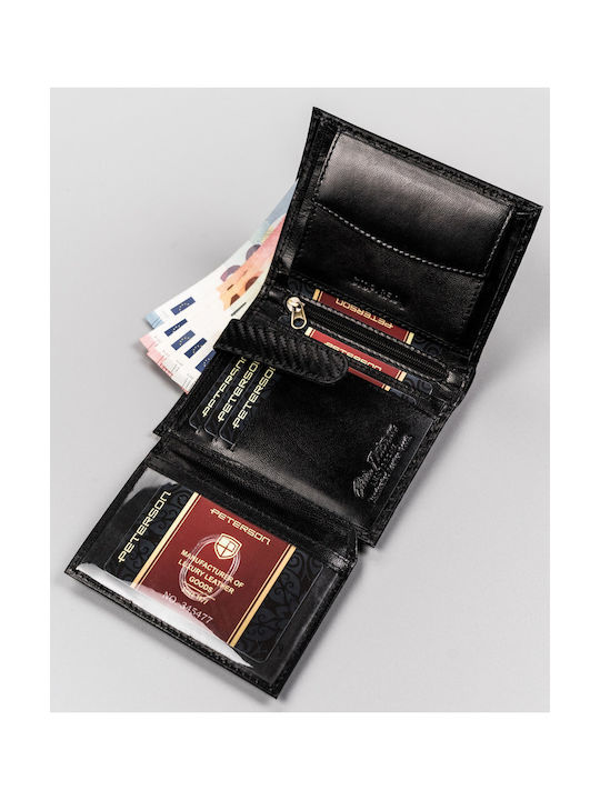 Кожен Мъжки Портфейл За Карти С RFID