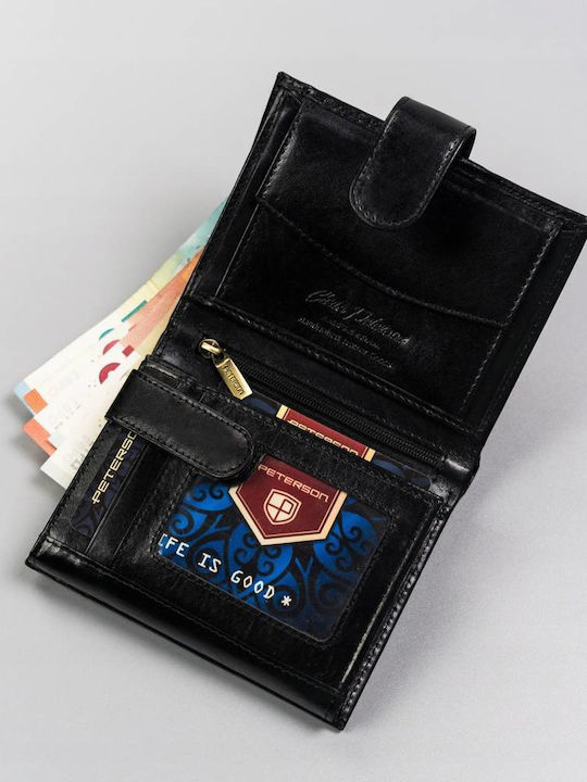 Кожен Мъжки Портфейл За Карти С RFID