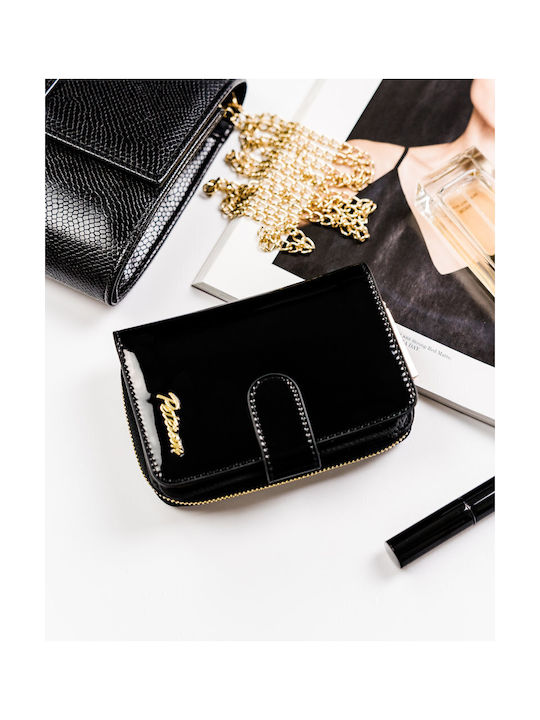 Leather Men's Wallet Cards with RFID