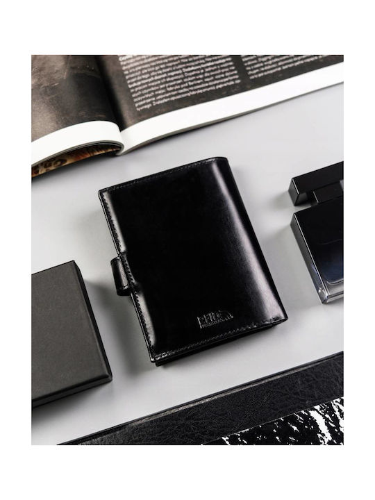 Leather Men's Wallet Cards with RFID
