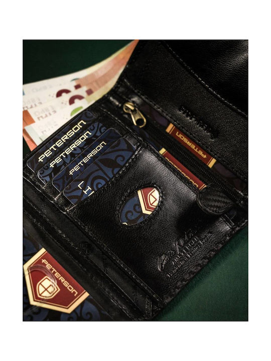 Дървен Мъжки Портфейл За Карти С RFID Бежов