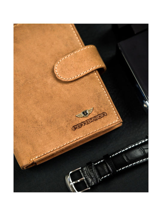Leather Men's Wallet Cards with RFID