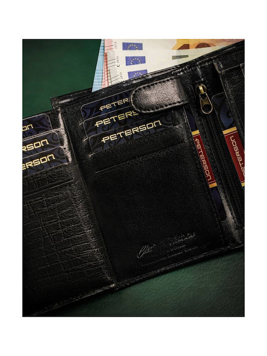 Δερμάτινο Ανδρικό Πορτοφόλι Καρτών με RFID