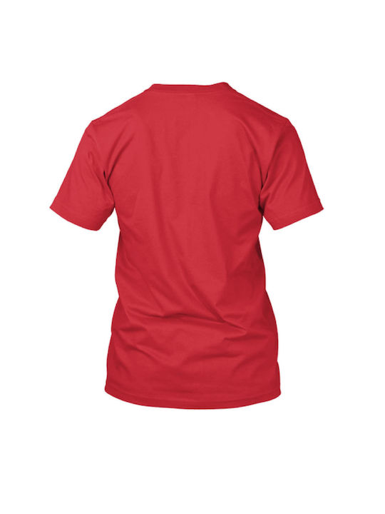 FightFlix Men's Short Sleeve T-shirt Red