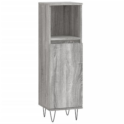 vidaXL Cabinet de baie L30xA30xÎ100cm Sonoma