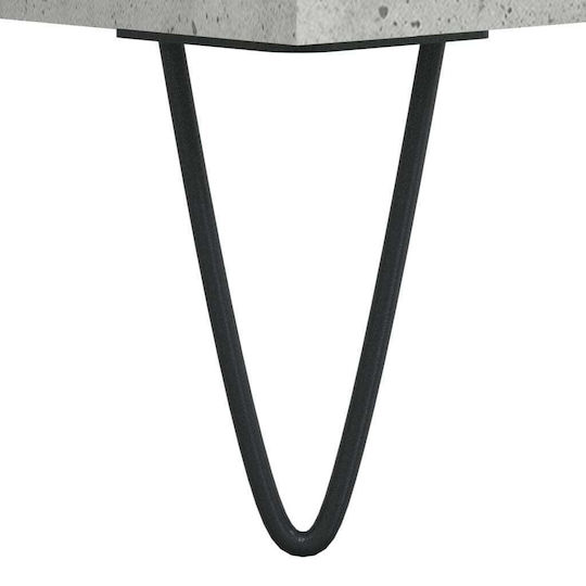 vidaXL Bathroom Cabinet L30xW30xH100cm Gray