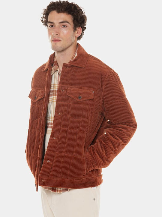 Winter Jacket Puffer Brown