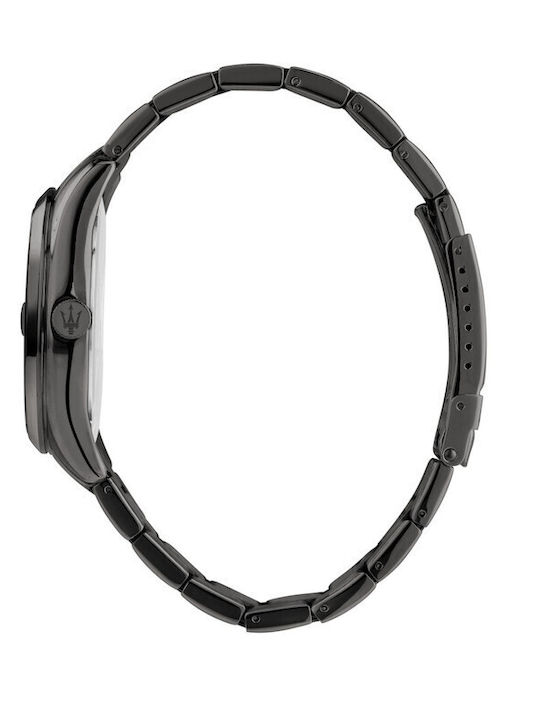 Maserati Uhr Batterie mit Metallarmband