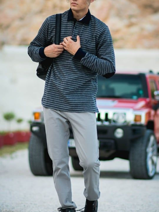 Trousers Chino Gray