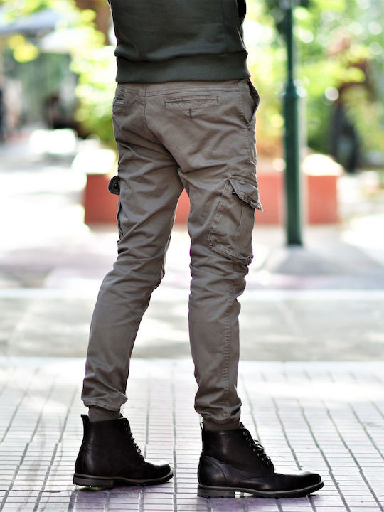 Mohicans Black Line Herrenhose Cargo Beige