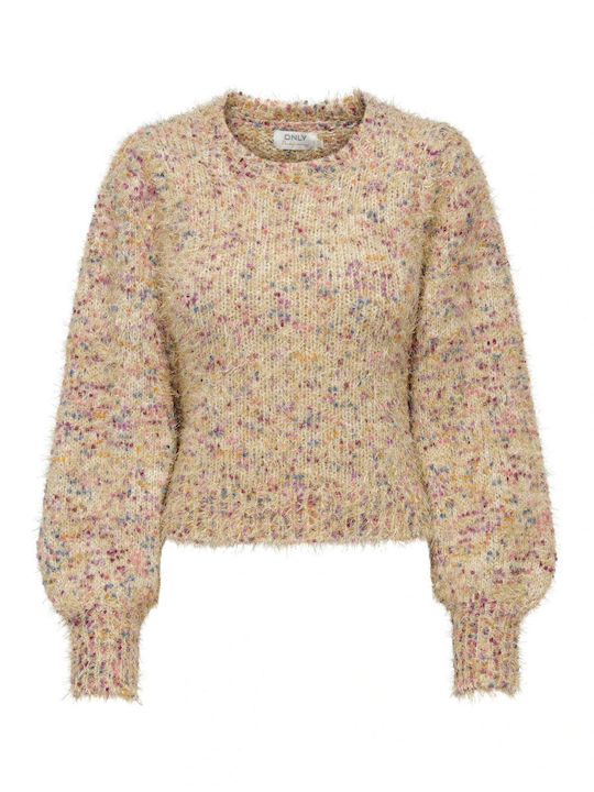 Women's Long Sleeve Sweater Gold
