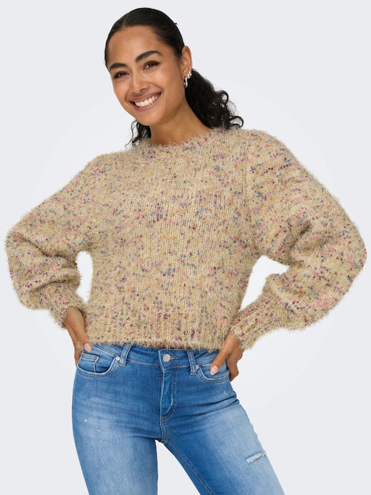 Women's Long Sleeve Sweater Gold