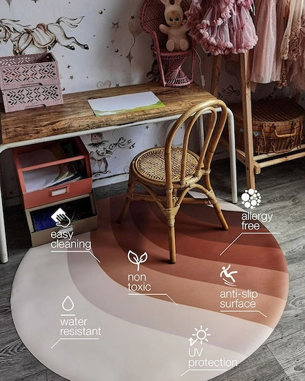 Eeveve Детско килимче Кафяв x110см