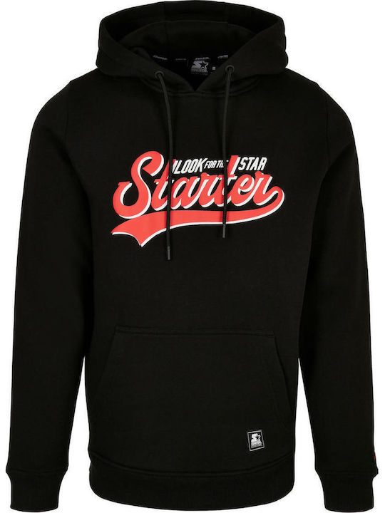Hanorac Fleece cu Glugă Negru