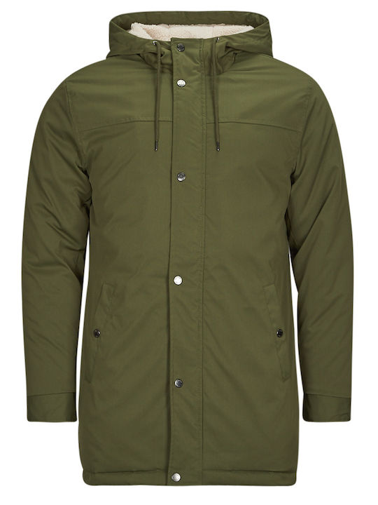 Winter Jacket Parka Khaki