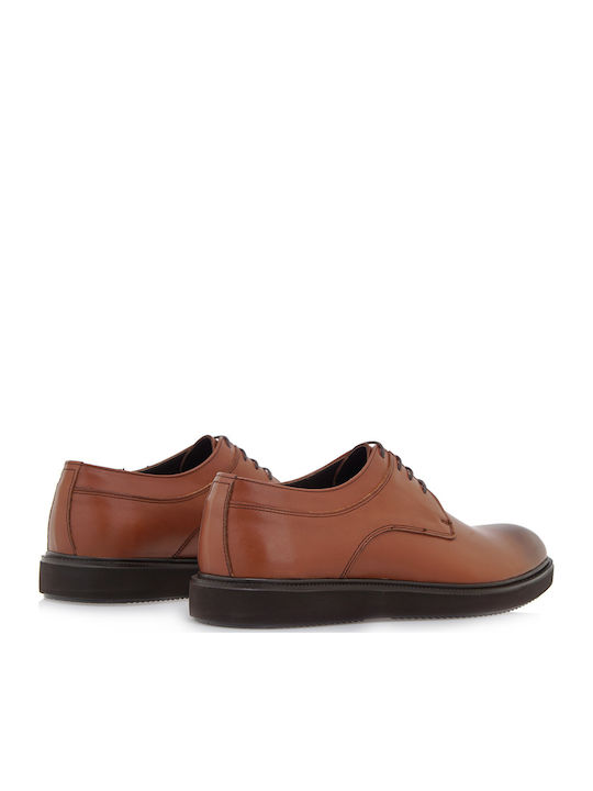 Men's Leather Casual Shoes Tabac Brown