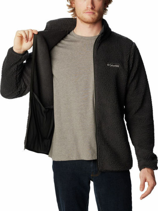 Ridge Ανδρική Ζακέτα Fleece Μαύρη