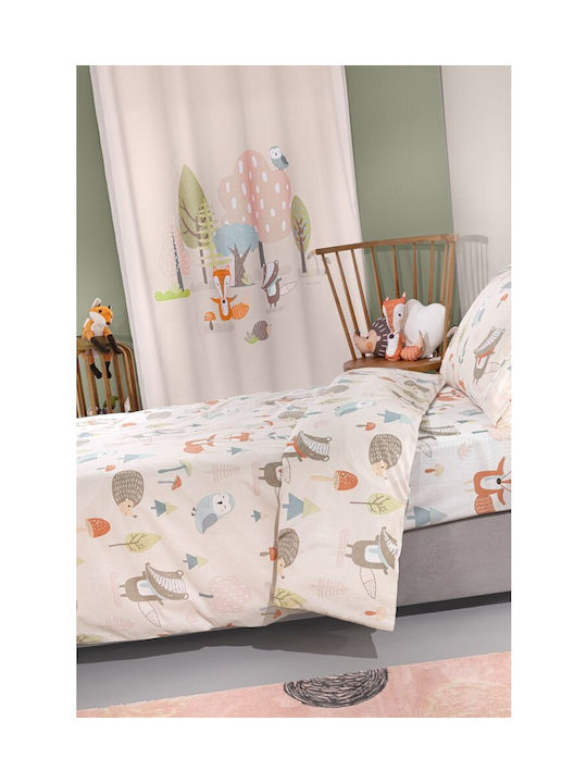 Saint Clair Kinderbettlaken Set Mit Gummizug Pudra 165x250cm