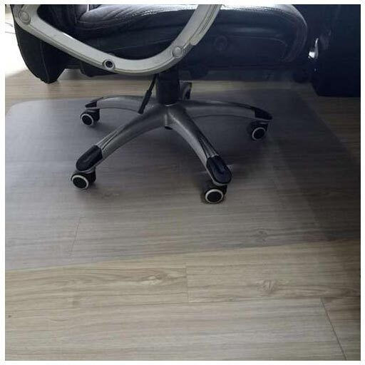 Ruhhy Office Floor Protector Carpet and Floor Protector, Plastic Transparent, 140x100x0.5 Cm 140x100cm