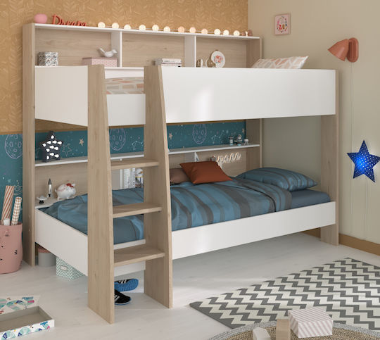 Shelter Двуетажно Единично за Матрак 90x200см
