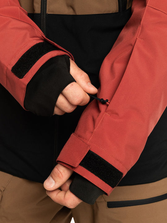Quiksilver Sycamore EQYTJ03431-CPV0 Ανδρικό Μπουφάν για Σκι & Snowboard Πολύχρωμο
