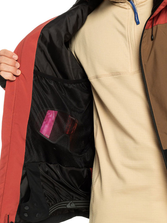 Quiksilver Sycamore EQYTJ03431-CPV0 Ανδρικό Μπουφάν για Σκι & Snowboard Πολύχρωμο