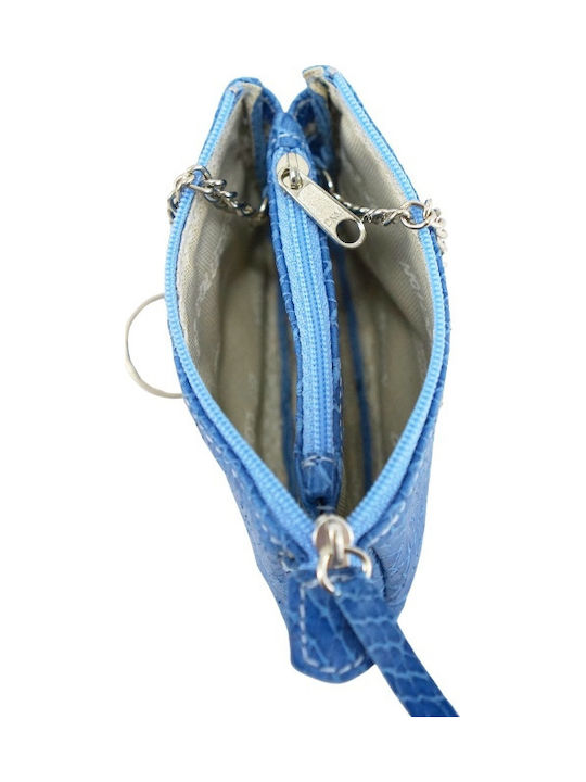 Mybag Ключодържател Кожен Син