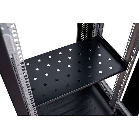 Eucom Επιδαπέδια Καμπίνα Rack 42U 60x60x200cm Μαύρο P42-60-60