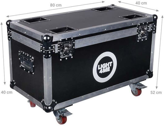 CASE4ME Flight Case Mit Rollen Cc80