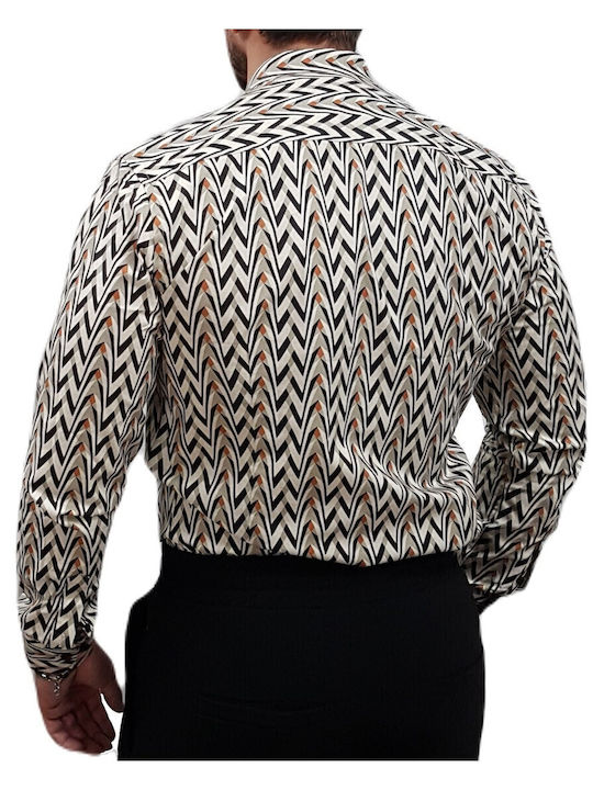 Long Sleeve Shirt in Slim Fit Black