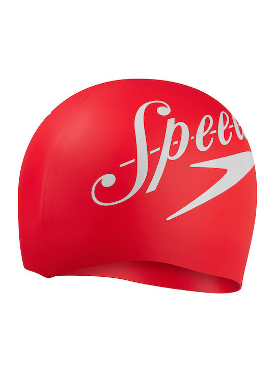 Speedo Σκουφάκι Κολύμβησης Ενηλίκων Κόκκινο Speedo Σκουφάκι Κολύμβησης Ενηλίκων Κόκκινο