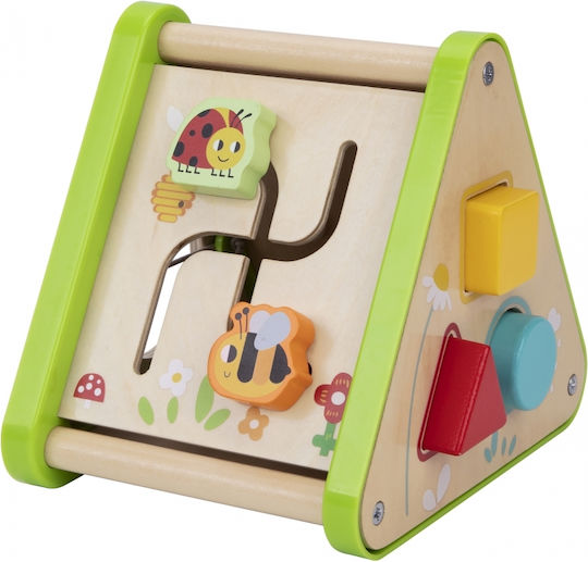Tooky Toys Baby Toy Educational Box made of Wood for 18++ Months