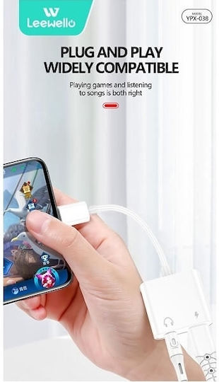 Leewello Converter USB-C male to USB-C male White 1pcs