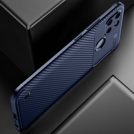 Realme Back Cover Silicon Albastru (Realme C21Y/C25Y)