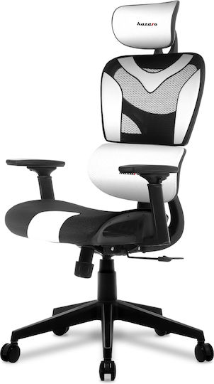 Huzaro HZ-COMBAT-8.0-WHITE Gaming Chair with Adjustable Arms White