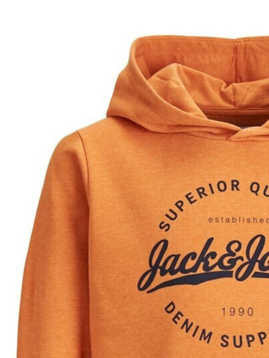 Jack & Jones Kids Sweatshirt with Hood Orange