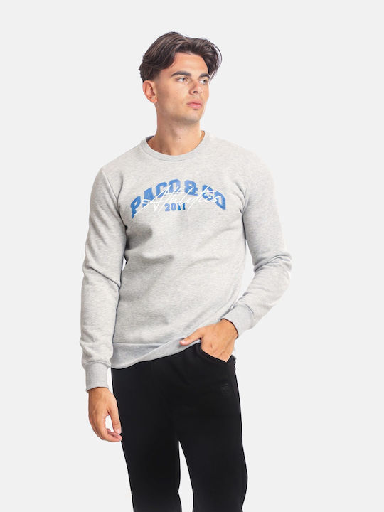 Paco & Co Herren Sweatshirt Gray