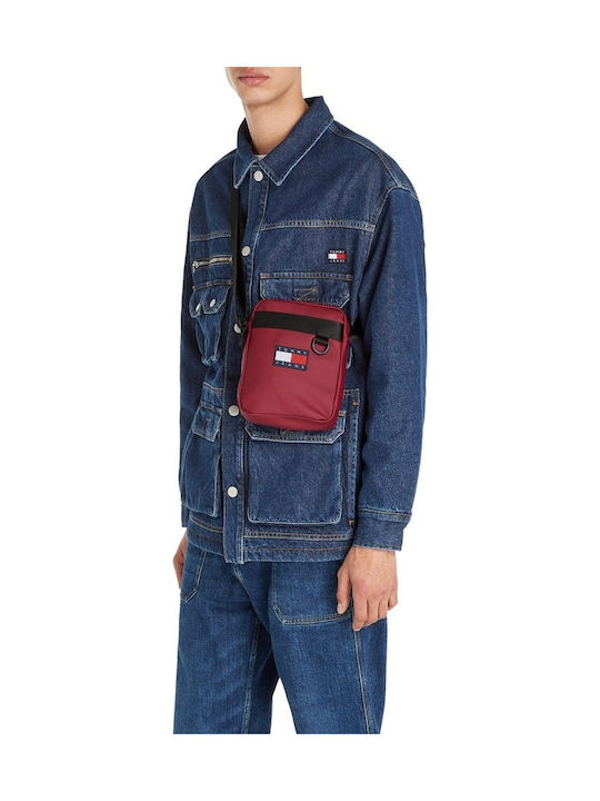 Tommy Hilfiger Men's Bag Shoulder / Crossbody Burgundy